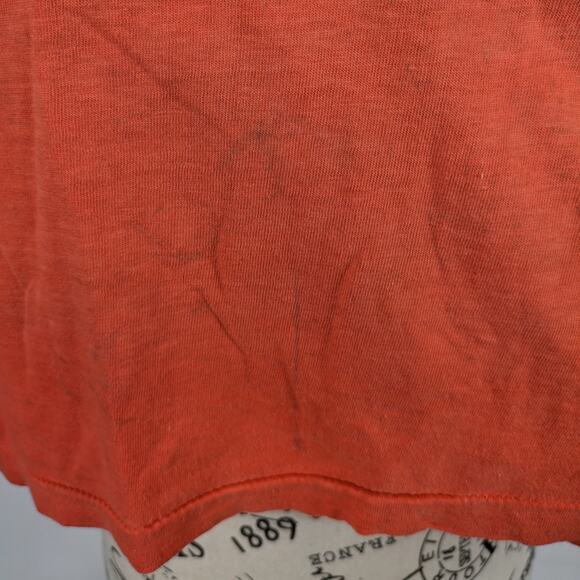 Vtg 50s Harley Davidson Champion Womens M TShirt POOR Charlies Alton IL Single - Picture 8 of 13